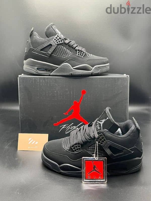 Air Jordan 4 Black Cat. اير جوردن 4 بلاك كات. 1