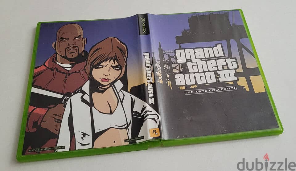 GTA III Game For Console Xbox Original Complete + Poster أسطوانة أصلية 7