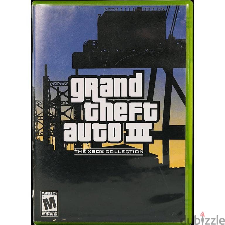 GTA III Game For Console Xbox Original Complete + Poster أسطوانة أصلية 12