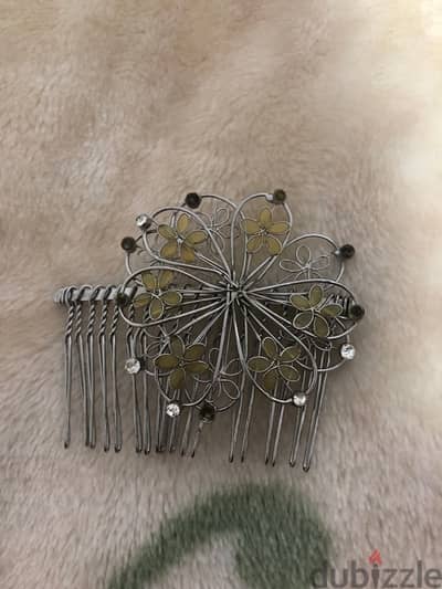 Silver Hairclip