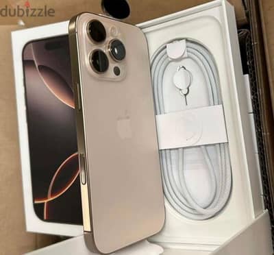 زيرو IPhone 16 Pro Max مشحون 7 مرات بالضمان بسعر مميز جدا