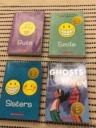 Raina telegemeir set of books guts, smile, sisters and ghosts