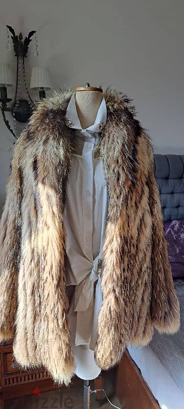 Royal Quality Fur Racoon Jacket