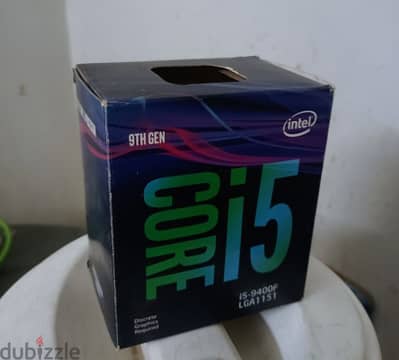 Intel core i5 9400f جيل تاسع