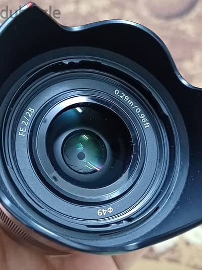 sony 28mm f 2 عدسة سوني فل فريم