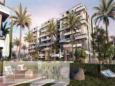 Apartment for sale in installments, ultra super luxurious finishing, near Mall of Egypt