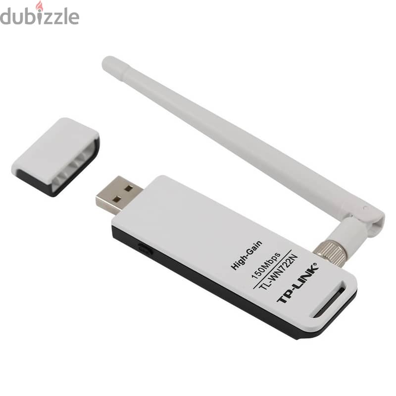 TP-Link High Gain Wireless USB Adapter TL-WN722N 1