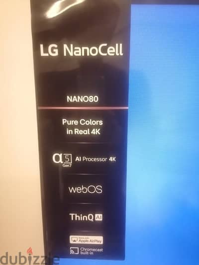 شاشه lg ٥٠ بوصه NanoCell