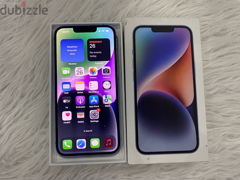 iPhone 14 128 giga معاه الكرتونه معفي من الضرايب 2