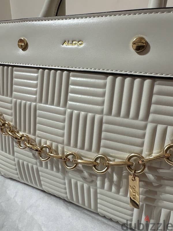 Aldo original white bag 1