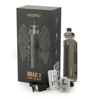 VOOPOO Drag X PnP-X Kit فيب دراج اكس شيشه اليكترونيه