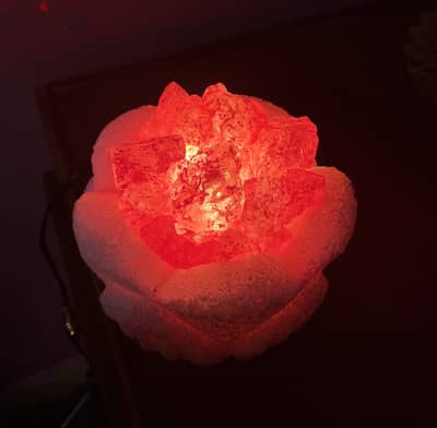 Energy cleansing lamp