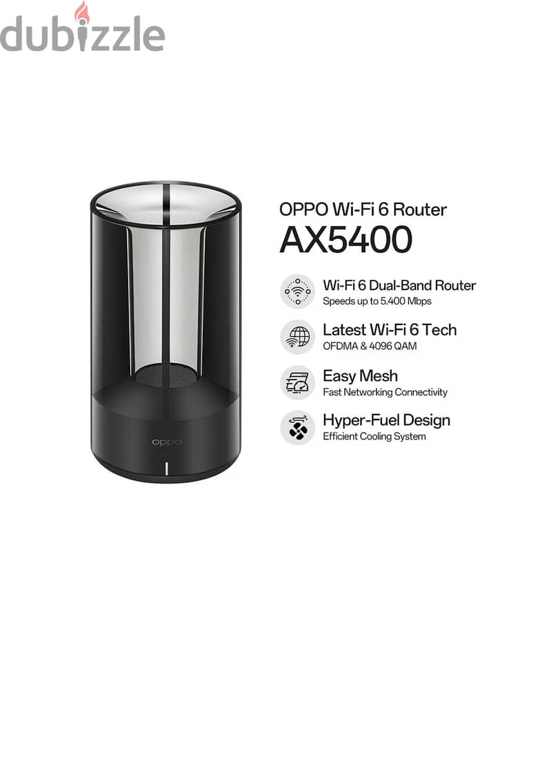 Oppo Wi-fi 6 Router AX5400 2