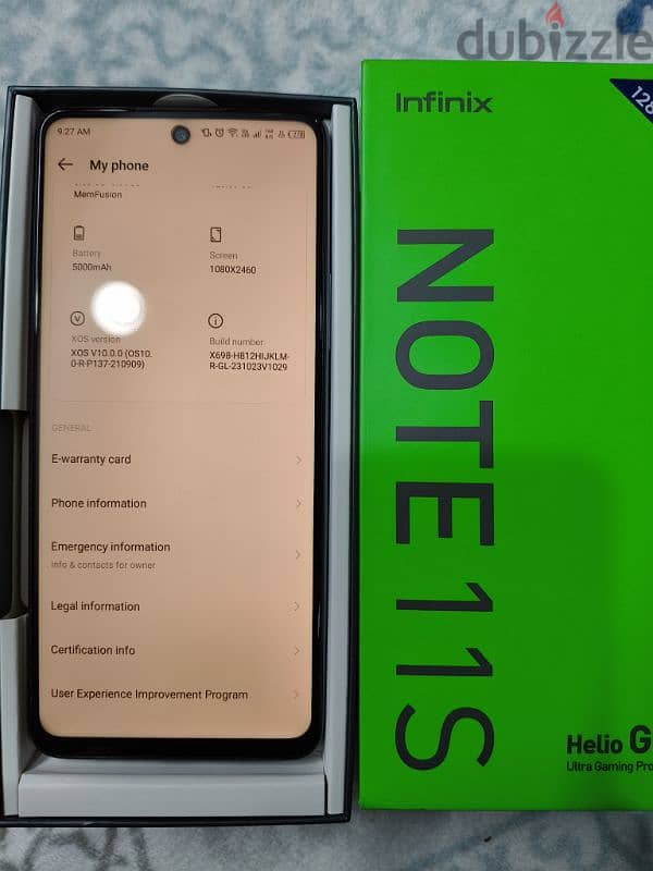 Infinix Note 11s 11