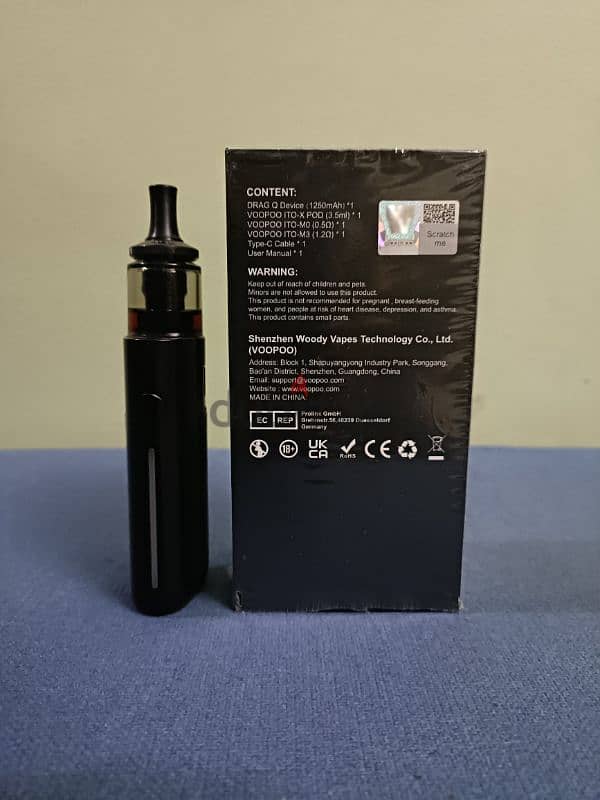 فيب Voopoo DRAG Q 1