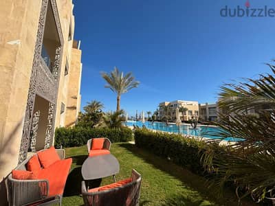 شالية غرفة للايجار فى منجروفى الجونة for rent 1BR in mangroovy,elgouna