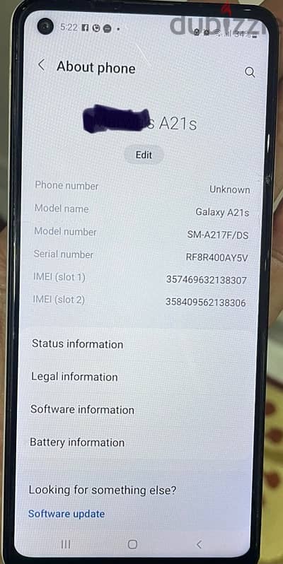 Samsung A21 64gig