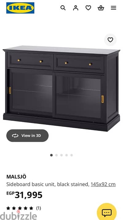 Beautiful IKEA Buffet Cabinet