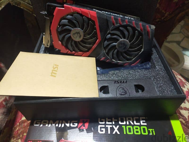 كارت شاشة 1080ti gaming x 11giga msi 1