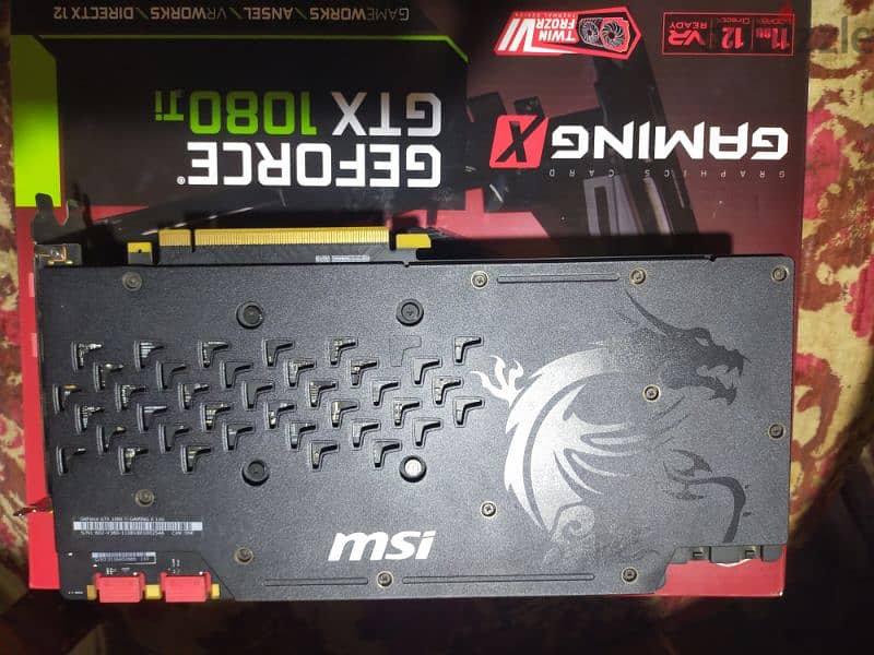 كارت شاشة 1080ti gaming x 11giga msi 3