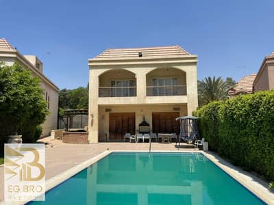 Villa for sale in Mirage City Compound - fully finished and furnished, immediate delivery