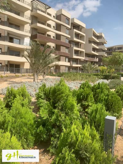 Fully Finished Apartment with Garden in Palm Hills New Cairo – Ready to Move