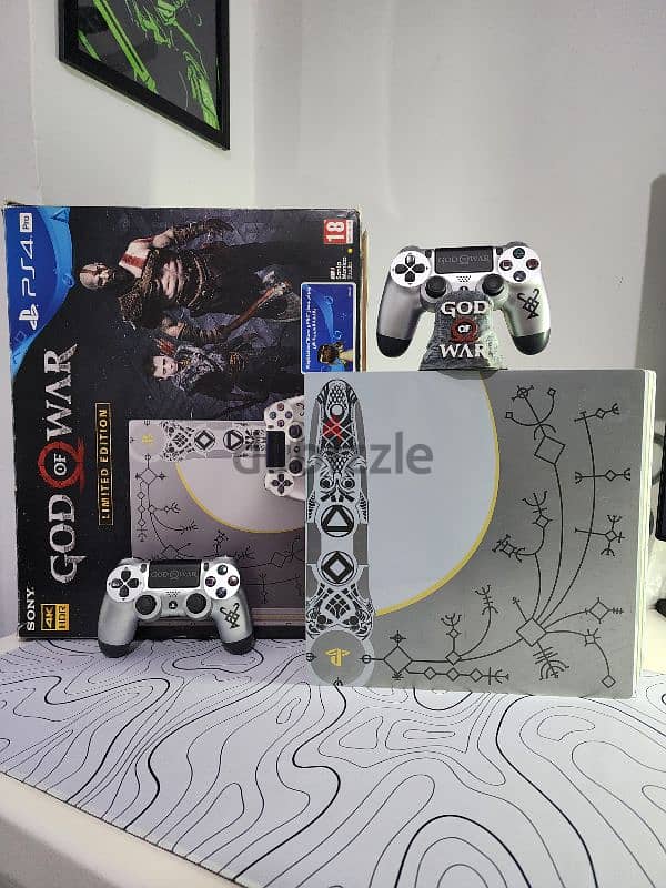 ps4 pro god of war limited edition 1t 0