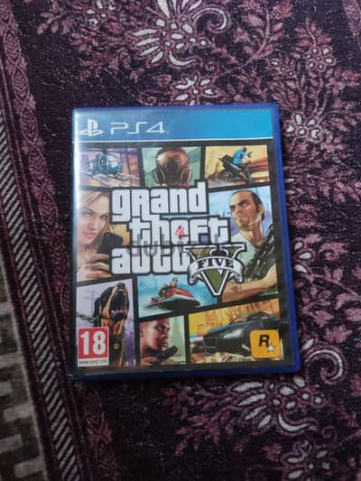 لعبة gta v مع أونلاين للبيع