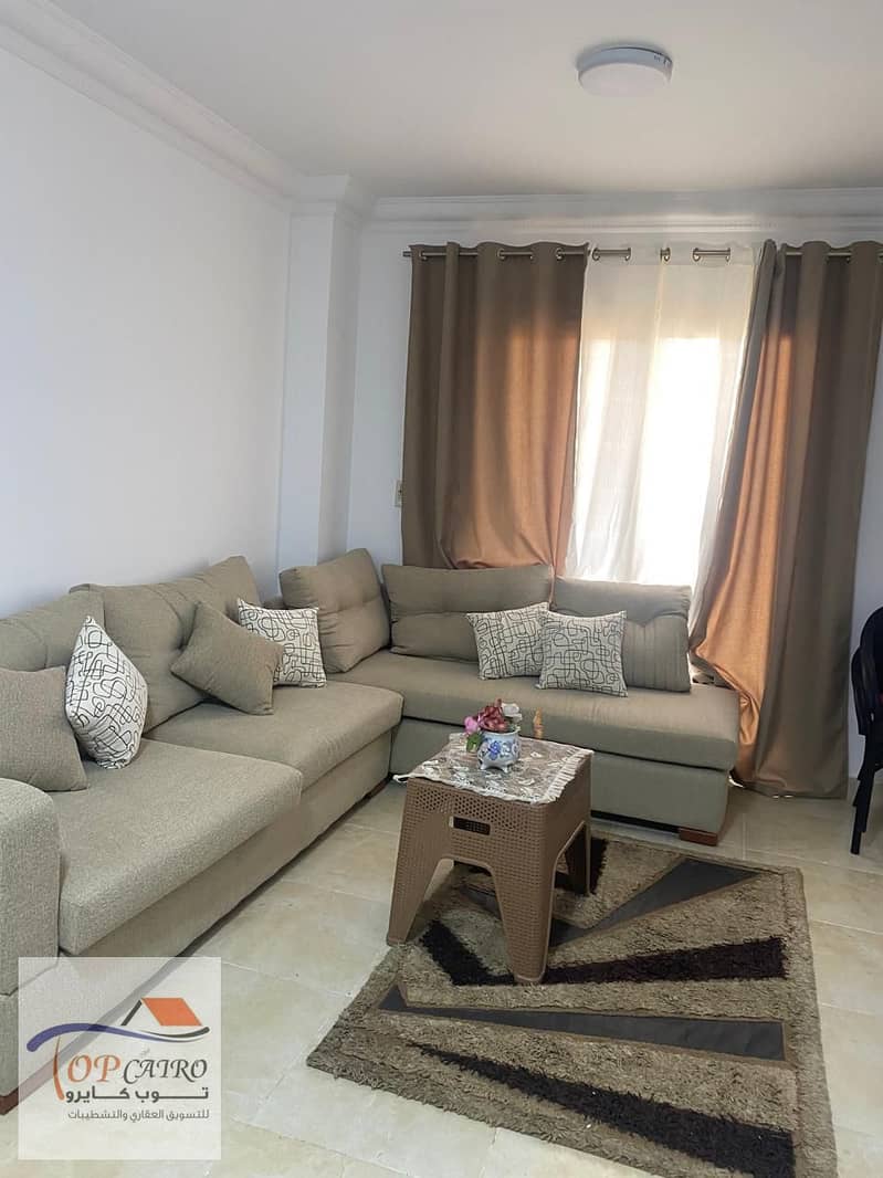 Furnished apartment for rent in Md7enti   B12 0