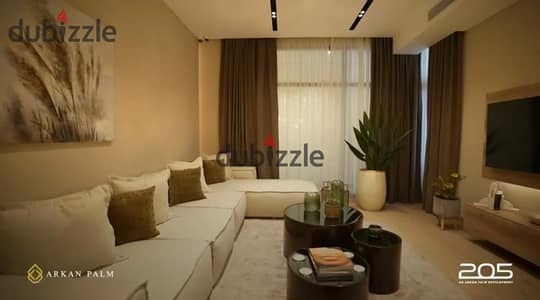 Finished apartment for sale in Arkan Palm El Sheikh Zayed with the lowest down payment - Arkan Palm El Sheikh Zayed