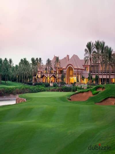 On the Best Golf view and Lake, Villa of 1,400 m (palace), with the Extra Floor The Apartment For Sale in Katameya Dunes Compound, South 90th Street