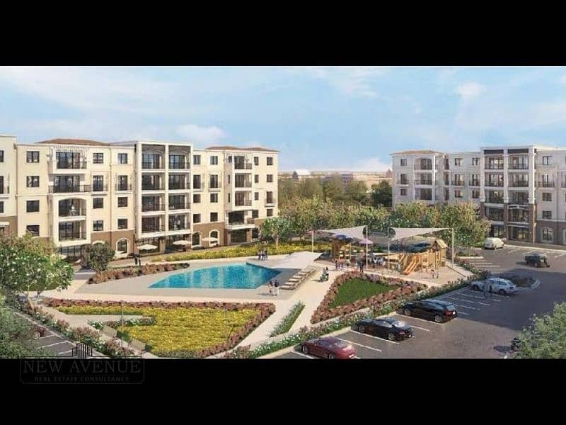 Landscape view Apartment for sale in MIVIDA, BUA 200 sqm, 3 bathrooms, 3 bedrooms ( 1 master), First floor 0