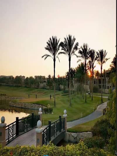 Only By 3milions On Golf View and Lake Palace 1,800m with Extra Floor The Apartment For Sale in Katameya Dunes Compound South 90th Street Front Mivida