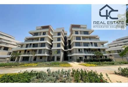 Ready to move apartment with garden in phase V Residence bua 158 m fully finished with down payment and installments in Villette