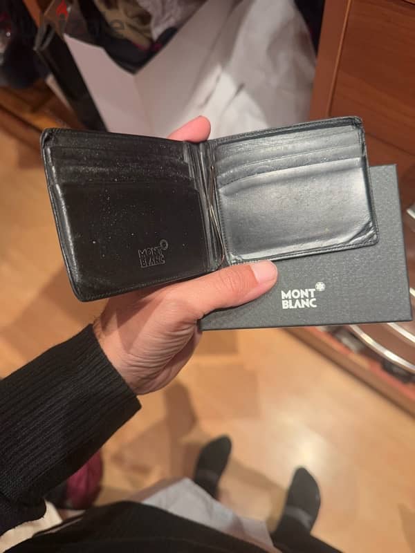 Mont Blanc original wallet/clip 1