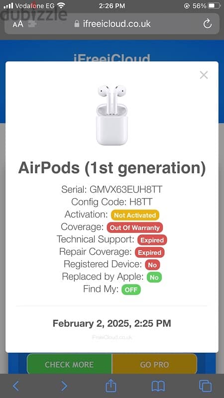 Original Airpods 1st generation Case _ بوكس شحن ايربودز ١ الاصلية 4