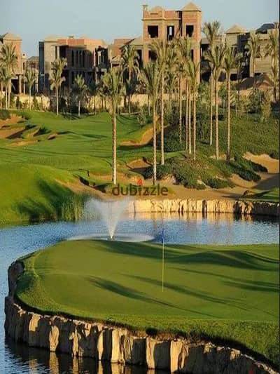 First Row On Golf and Lake Villa 1,400m New Finishing With Pool First Use for sale in Katameya Dunes Compound Southern 90th Street Front Mivida Emaar