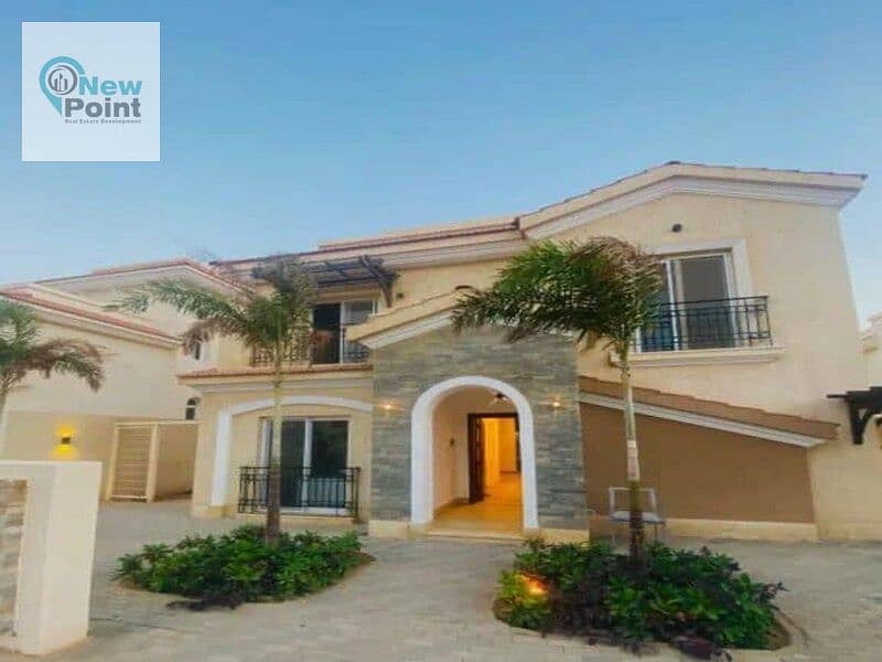 فرصة استثمارية وسكنية لا تعوّض دوبلكس 4 غرف متشطب بالكامل اطلالة ع البرج الايقونى فى Jade Park العاصمة الادارية 0