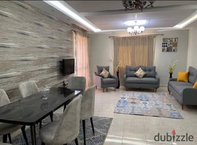 Furnished apartment for rent in a prime location in Rehab City