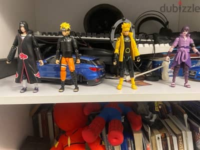 Anime Action Figures Toys Naruto, Itachi, Naruto Six Path