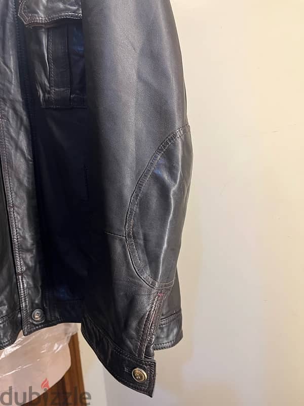 Massimo dutti leather jacket 3