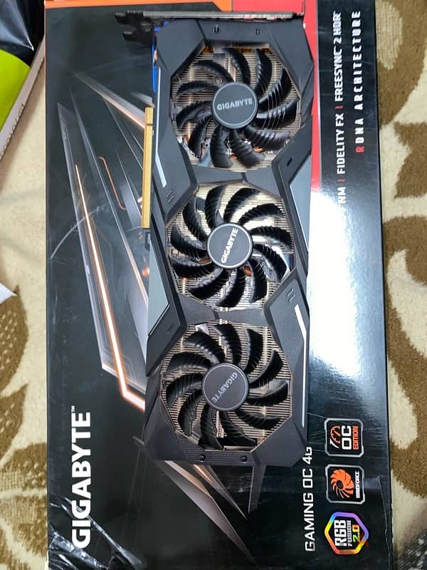 RX 5500XT 4GB GIGABYTE - 3 FAN EDITION 1