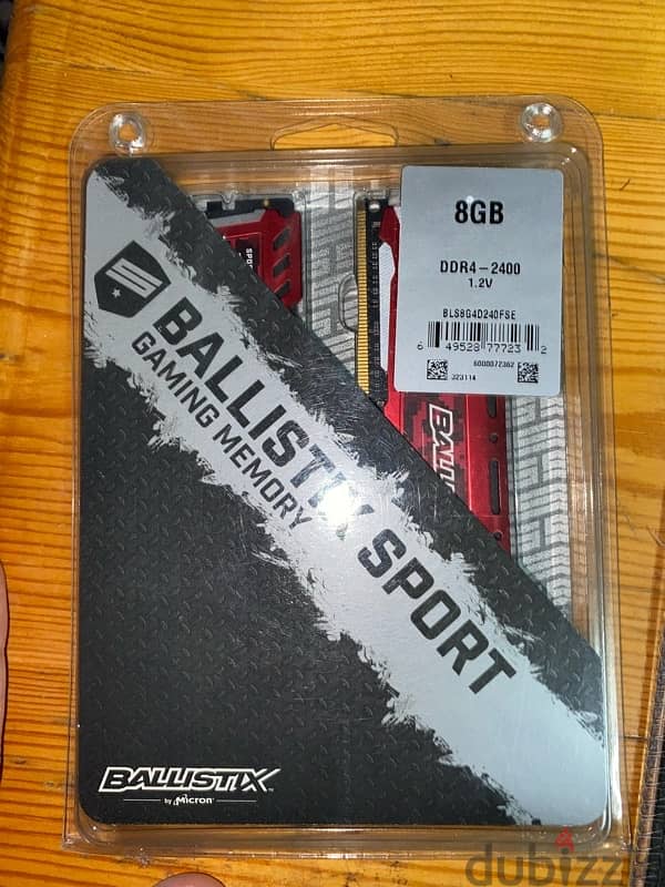 Crucial Ballistix DDR4 2*8 Kit 2400MHZ 1