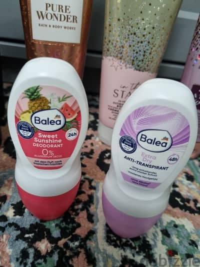 Balea German deodorants