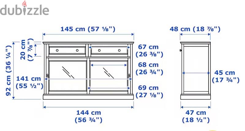 Beautiful IKEA Buffet Cabinet 4