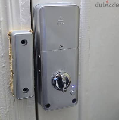 Smart invisible Door Lock Tuya BLE - قفل ذكي للابواب الخشبية