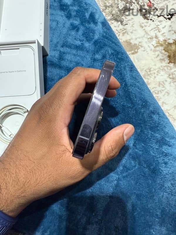 iPhone 14 Pro Max | Deep Purple | 256GB | 88% Battery | Box & Cable 4