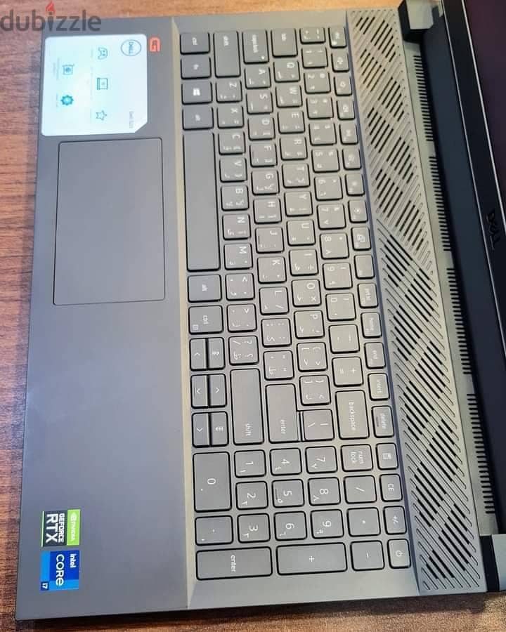 وحش الجيمنج جيل 11 فئة H بكارت رهيب RTX 3060 فعلي 6 جيجا DELL G15 5511 2