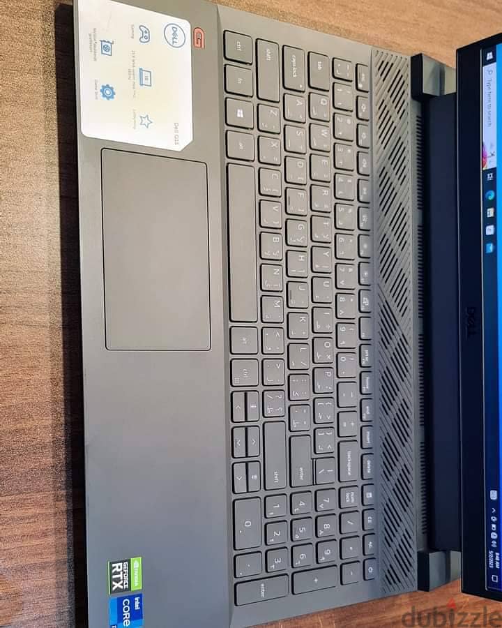 وحش الجيمنج جيل 11 فئة H بكارت رهيب RTX 3060 فعلي 6 جيجا DELL G15 5511 3