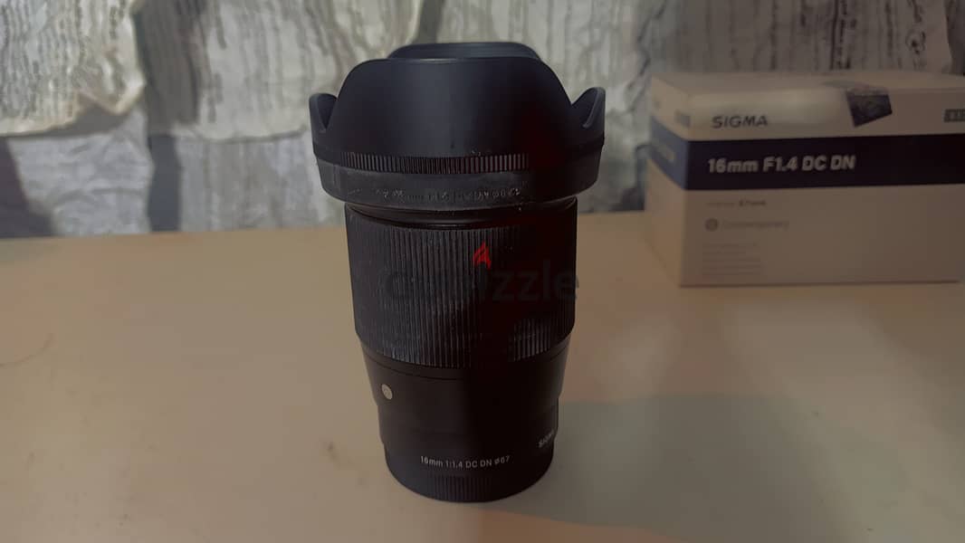 Sigma 16mm f-1.4 DC DN Contemporary Lens For Sony E 3